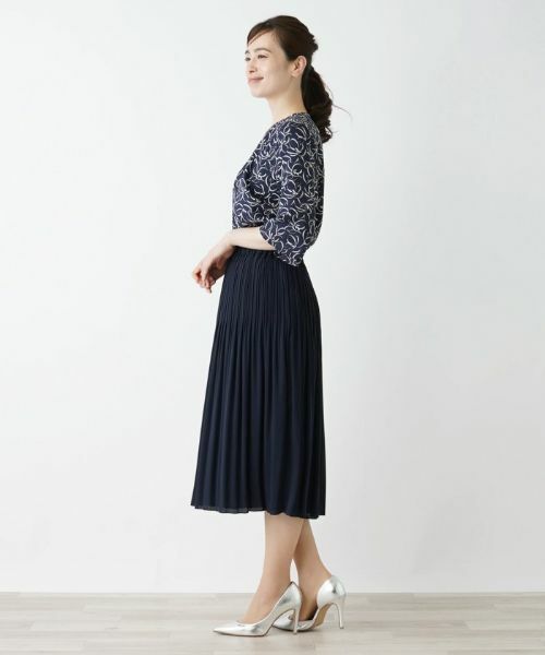 Leilian / レリアン ロング・マキシ丈スカート | プリーツスカート【Leilian WHITE LABEL】 | 詳細5