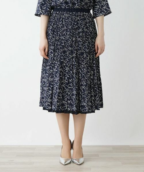 Leilian / レリアン ロング・マキシ丈スカート | プリーツスカート【Leilian WHITE LABEL】 | 詳細7