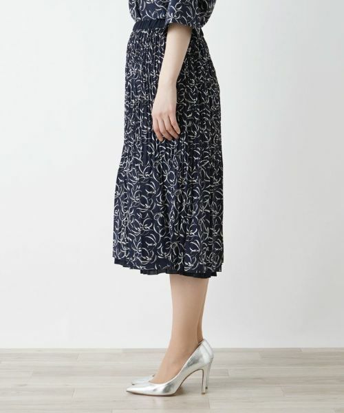 Leilian / レリアン ロング・マキシ丈スカート | プリーツスカート【Leilian WHITE LABEL】 | 詳細8