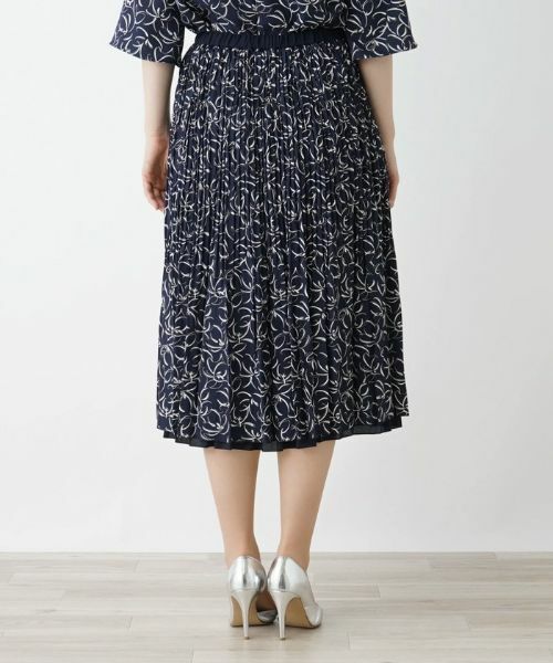 Leilian / レリアン ロング・マキシ丈スカート | プリーツスカート【Leilian WHITE LABEL】 | 詳細9