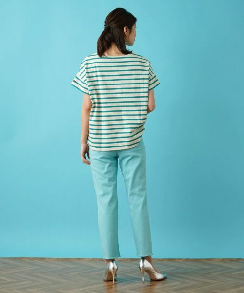 Leilian / レリアン デニムパンツ | ストレッチクロップドパンツ | 詳細16