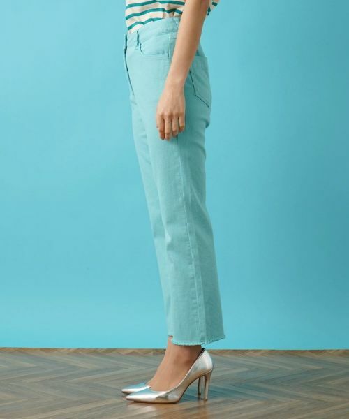 Leilian / レリアン デニムパンツ | ストレッチクロップドパンツ | 詳細18