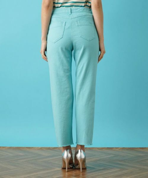Leilian / レリアン デニムパンツ | ストレッチクロップドパンツ | 詳細19