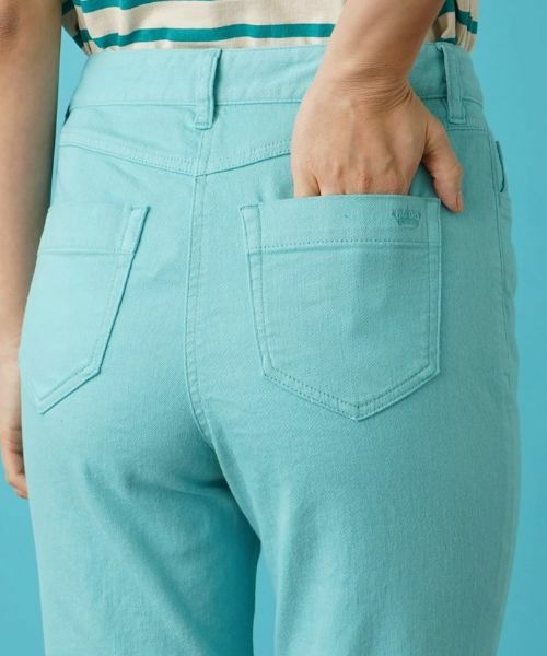 Leilian / レリアン デニムパンツ | ストレッチクロップドパンツ | 詳細22