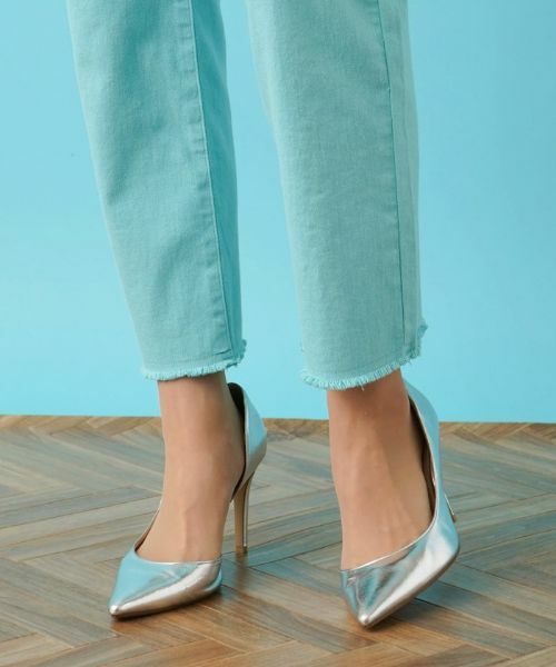 Leilian / レリアン デニムパンツ | ストレッチクロップドパンツ | 詳細24