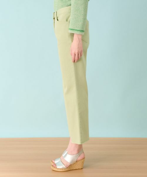 Leilian / レリアン デニムパンツ | ストレッチクロップドパンツ | 詳細4