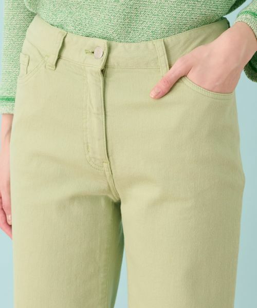 Leilian / レリアン デニムパンツ | ストレッチクロップドパンツ | 詳細6