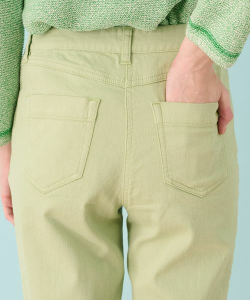 Leilian / レリアン デニムパンツ | ストレッチクロップドパンツ | 詳細7