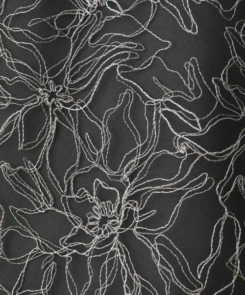 Leilian / レリアン シャツ・ブラウス | フラワー刺繍半袖プルオーバーブラウス | 詳細13