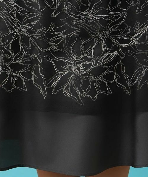 Leilian / レリアン ミニ・ひざ丈スカート | 刺繍スカート | 詳細25