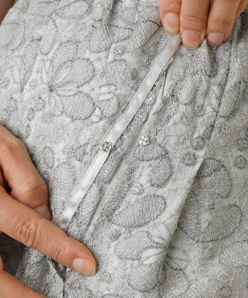 Leilian / レリアン セットアップ | 七分袖ブラウス×ロングフレアスカートセット【セレモニー】【Leilian WHITE LABEL】 | 詳細16