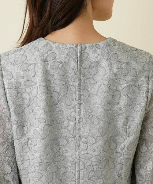 Leilian / レリアン セットアップ | 七分袖ブラウス×ロングフレアスカートセット【セレモニー】【Leilian WHITE LABEL】 | 詳細9