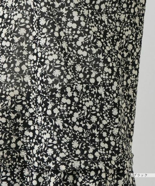 Leilian / レリアン カットソー | ミニフラワープリントプルオーバー | 詳細11