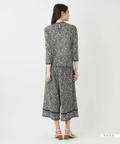 Leilian / レリアン カットソー | ミニフラワープリントプルオーバー | 詳細3