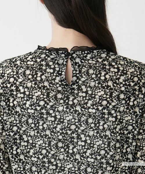 Leilian / レリアン カットソー | ミニフラワープリントプルオーバー | 詳細8