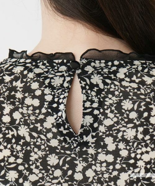 Leilian / レリアン カットソー | ミニフラワープリントプルオーバー | 詳細9