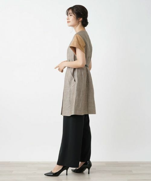 Leilian / レリアン テーラードジャケット | ロングベスト | 詳細2