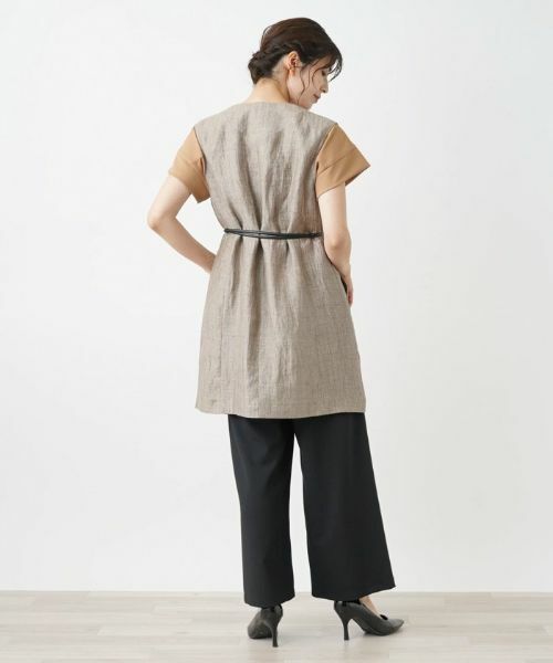 Leilian / レリアン テーラードジャケット | ロングベスト | 詳細3