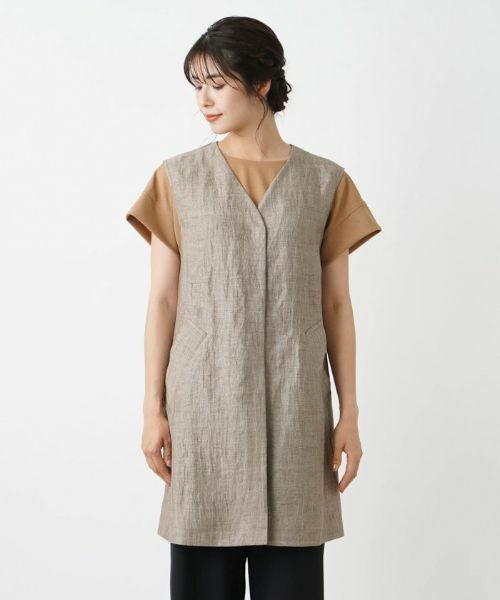 Leilian / レリアン テーラードジャケット | ロングベスト | 詳細4