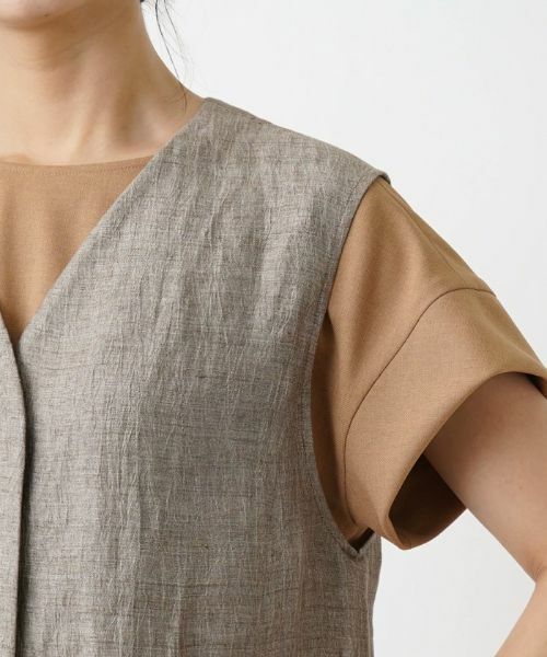 Leilian / レリアン テーラードジャケット | ロングベスト | 詳細9