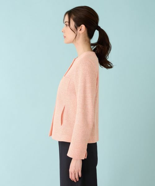 Leilian / レリアン テーラードジャケット | ノーカラージャケット | 詳細11