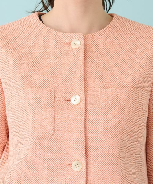 Leilian / レリアン テーラードジャケット | ノーカラージャケット | 詳細13