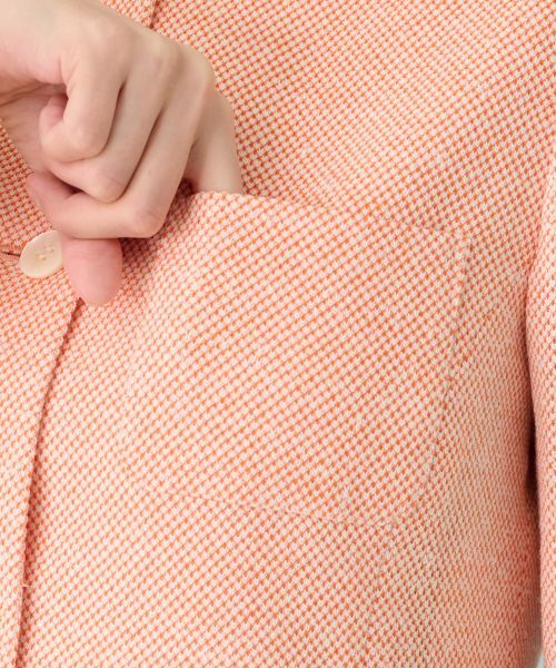 Leilian / レリアン テーラードジャケット | ノーカラージャケット | 詳細15