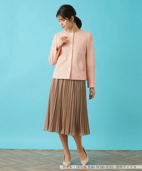 Leilian / レリアン テーラードジャケット | ノーカラージャケット | 詳細20