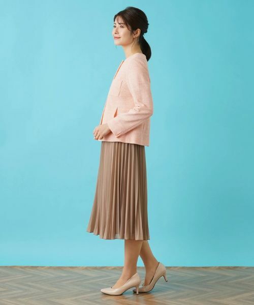 Leilian / レリアン テーラードジャケット | ノーカラージャケット | 詳細21