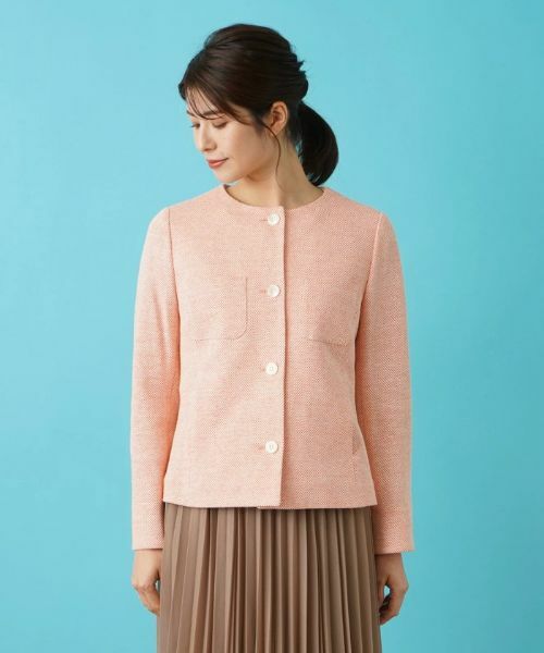 Leilian / レリアン テーラードジャケット | ノーカラージャケット | 詳細23