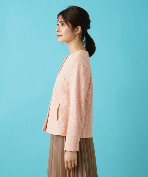 Leilian / レリアン テーラードジャケット | ノーカラージャケット | 詳細24