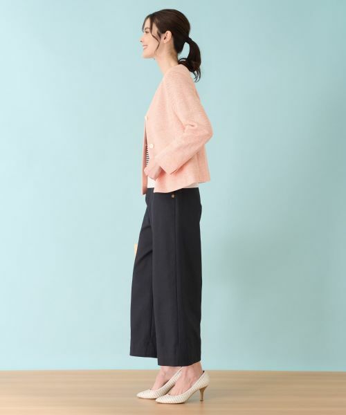 Leilian / レリアン テーラードジャケット | ノーカラージャケット | 詳細5