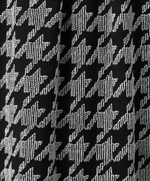 Leilian / レリアン シャツ・ブラウス | 洗える千鳥格子柄刺繍プルオーバーブラウス【パワーネット素材】 | 詳細13