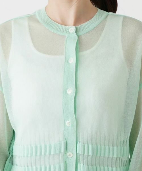 Leilian / レリアン カーディガン・ボレロ | 洗えるカーディガン【Leilian：EZUMI】 | 詳細10