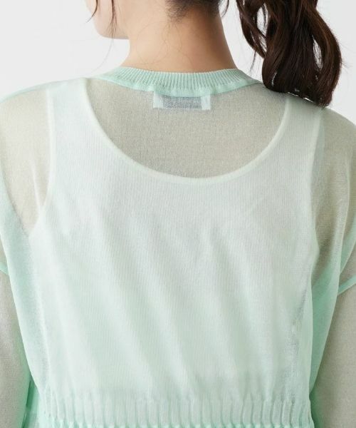 Leilian / レリアン カーディガン・ボレロ | 洗えるカーディガン【Leilian：EZUMI】 | 詳細11