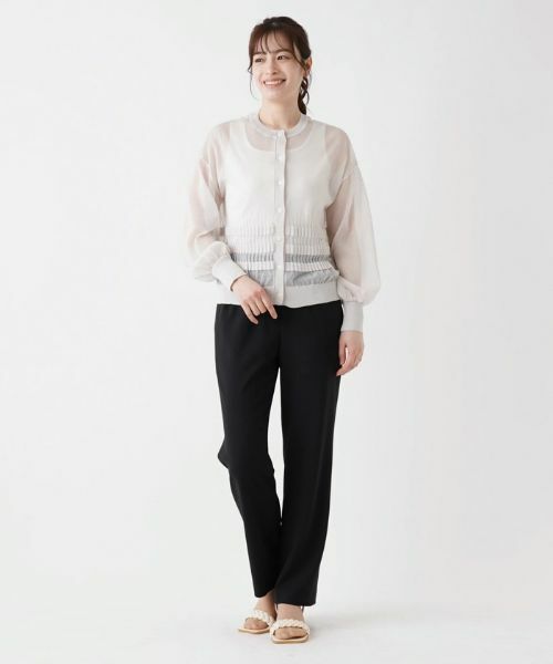 Leilian / レリアン カーディガン・ボレロ | 洗えるカーディガン【Leilian：EZUMI】 | 詳細15