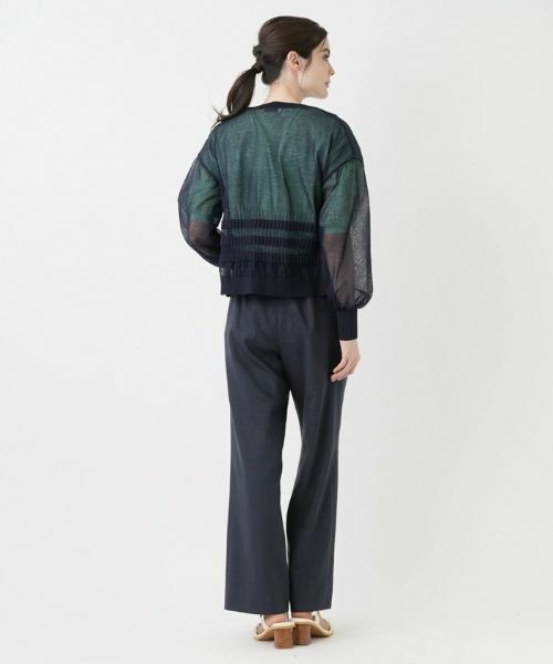 Leilian / レリアン カーディガン・ボレロ | 洗えるカーディガン【Leilian：EZUMI】 | 詳細3