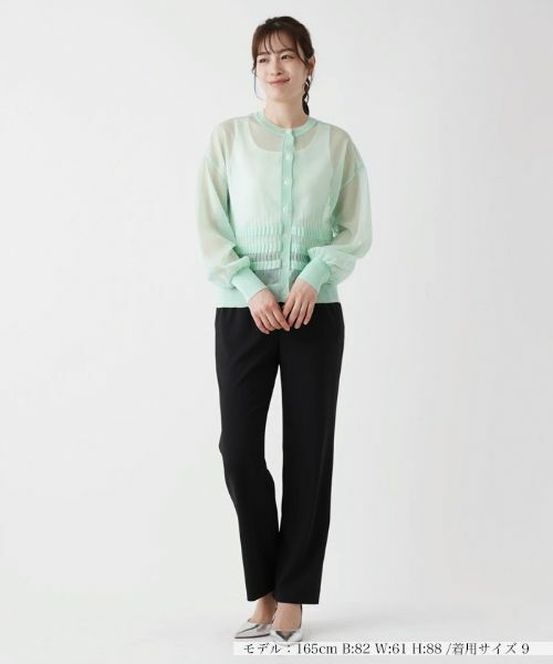 Leilian / レリアン カーディガン・ボレロ | 洗えるカーディガン【Leilian：EZUMI】 | 詳細4