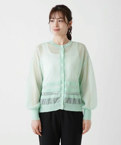 Leilian / レリアン カーディガン・ボレロ | 洗えるカーディガン【Leilian：EZUMI】 | 詳細7