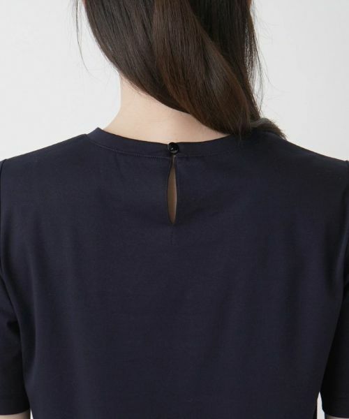 Leilian / レリアン カットソー | アシンメトリーフリル半袖カットソー | 詳細10