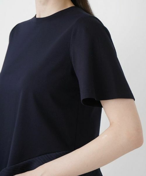 Leilian / レリアン カットソー | アシンメトリーフリル半袖カットソー | 詳細12