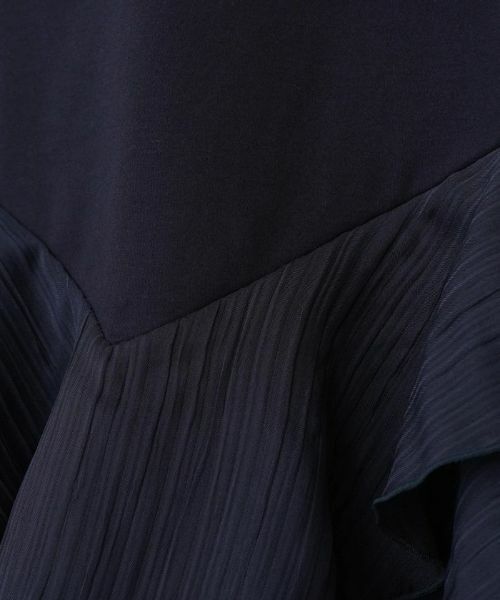 Leilian / レリアン カットソー | アシンメトリーフリル半袖カットソー | 詳細14