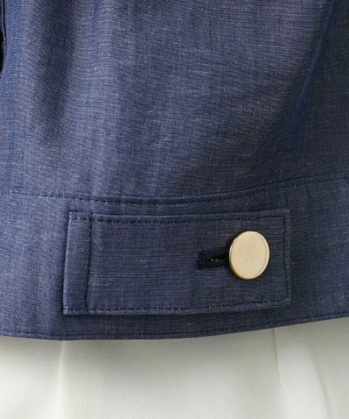 Leilian / レリアン テーラードジャケット | デニム調ジャケット | 詳細13