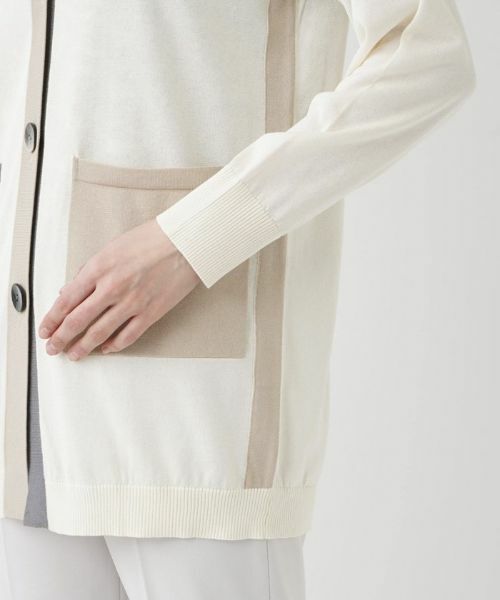 Leilian / レリアン カーディガン・ボレロ | Vネックニットカーディガン | 詳細10