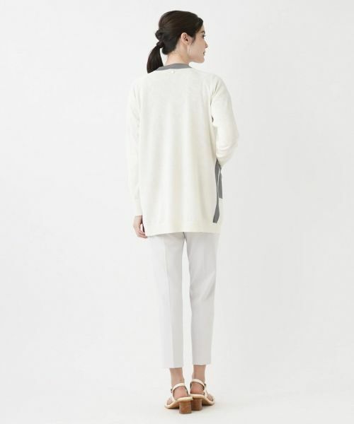 Leilian / レリアン カーディガン・ボレロ | Vネックニットカーディガン | 詳細3