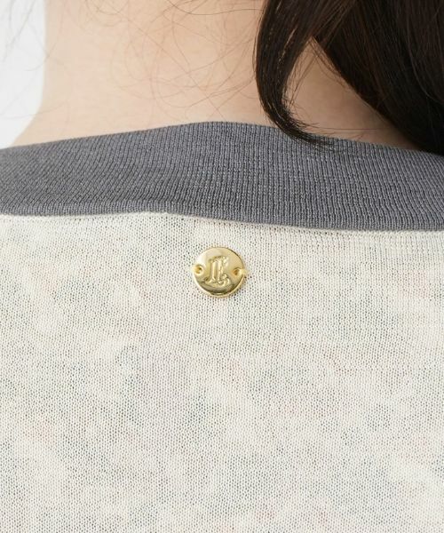 Leilian / レリアン カーディガン・ボレロ | Vネックニットカーディガン | 詳細9
