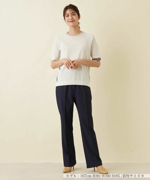 Leilian / レリアン ニット・セーター | 半袖ニットトップス | 詳細1