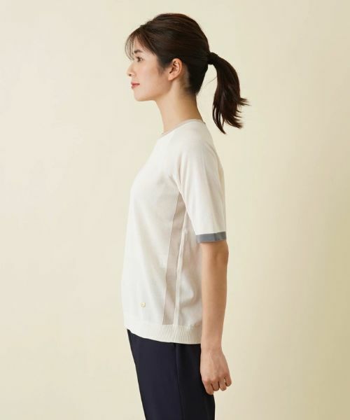 Leilian / レリアン ニット・セーター | 半袖ニットトップス | 詳細5