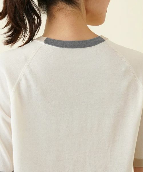 Leilian / レリアン ニット・セーター | 半袖ニットトップス | 詳細8