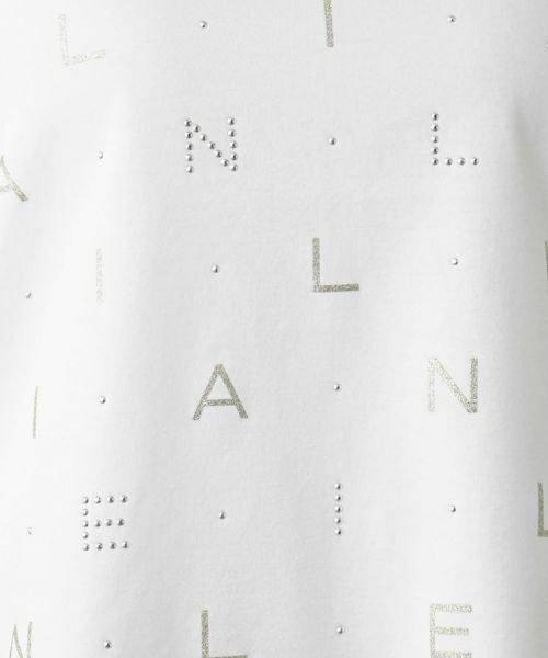 Leilian / レリアン Tシャツ | ロゴ7分袖カットソー | 詳細11